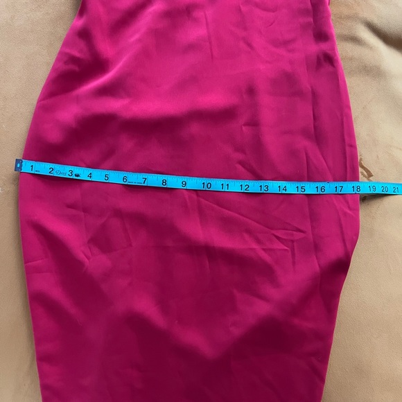 NWT red Badgley Mischka dress (4) - Picture 5 of 6